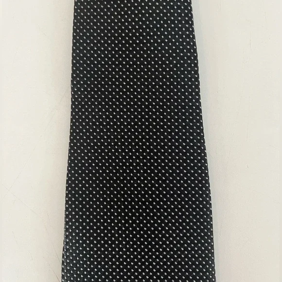 Nordstrom Boys 100% Silk Polka Dot Tie - Picture 4 of 4